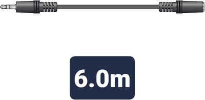 AV:Link Verlengkabel 3.5 mm jack stereo 6 meter