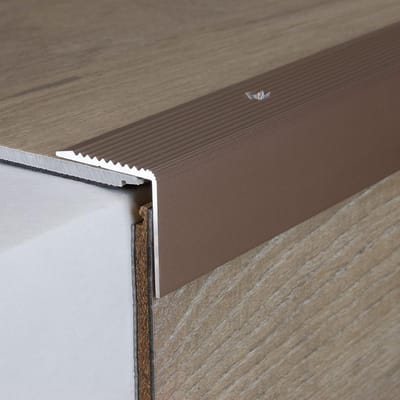 Trapneusprofiel Geanodiseerd Aluminium 30 mm Breed - Beschermende Afwerking voor Trappen