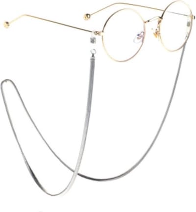 Zilveren Brillenkoordje - Zonnebrilkoord - Brillenkoord - Brilketting – Brillenketting – Ketting voor Bril - Koord Bril - Zilver