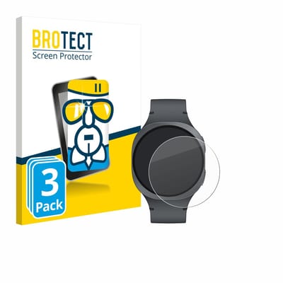 Screenprotector 3 Stuks voor Samsung Galaxy Watch 8 (40 mm) Beschermglas transparant