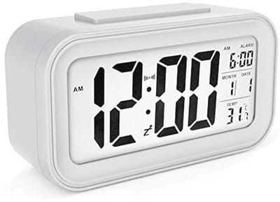 Grote LED Wekker met Snooze en Nachtverlichting