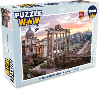 Puzzel Forum Romanum - Rome - Italië - Legpuzzel - Puzzel 1000 stukjes volwassenen