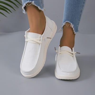 Mode Dames Gevulkaniseerde Schoenen Dames Casual Flats Handige Instappers Comfortabele Outdoor Sportsneakers 38 brown