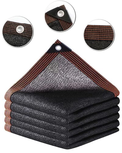 Dailygoods- Zonnezeil 2 x 3 m - UV-gestabiliseerd - Ademend - Waterdicht - Duurzaam - Anti-aging, anti-scheuren - Schaduwdoek