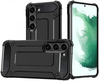Hoesje Geschikt voor Samsung Galaxy A05S | Shock Proof | Hybride Back Cover | Beschermhoes | Schokbestendig | Extra bescherming | Zwart