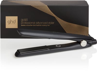 ghd – Gold – Stijltang – Keramische Coating en Ionen Technologie – Voor Alle Haartypes – Zwart