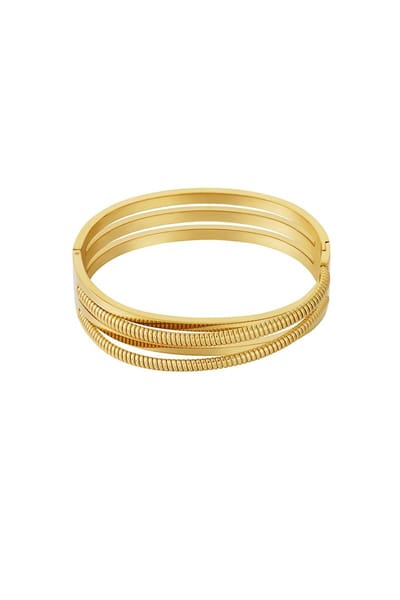 Bijoutheek Armband (Sieraad) Trio Goud