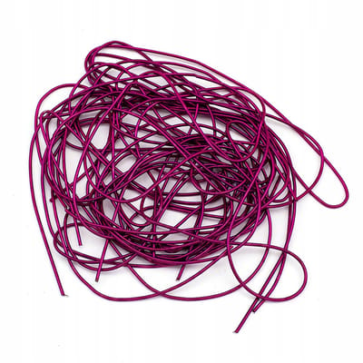 Zijdedraad voor Borduren - Zacht, Koper, Paars, 1mm, 580cm/10g