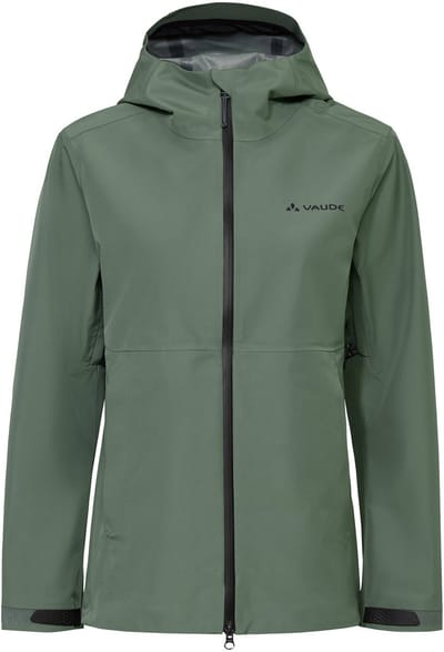 VAUDE Elope 3L jas, hardshell jas, dames outdoor sportjassen, waterdicht, winddicht, hardshell, capuchon, regular pasvorm