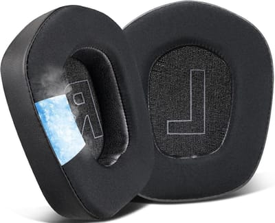Professionele Koel Gel Oorkussens Vervanging voor Gaming Headsets, Duurzaam Stof en Gel, Geluidsisolerende Schuim voor Comfortabel Gebruik