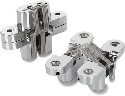 Cosensi- Deurscharnier Scharnier Reparatie Plaat - Verstelbaar - 180 Graden - Geschikt voor Houten/Aluminium/Stalen Deuren - Capaciteit 20Kg - Afmetingen 51.7mm x 68.8mm