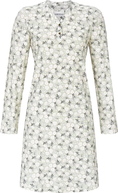 Ringella – Winter Flowers – Nachtkleed – 4561011 – Green – Maat 42