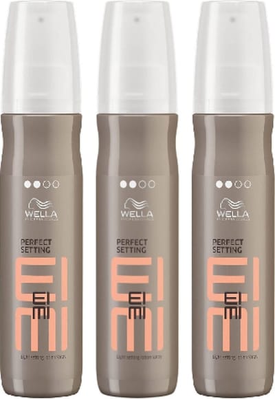 Wella Professionals EIMI - Perfect Setting - Light Setting Lotion Spray - 3 x 150ML
