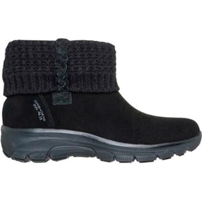 Skechers Hands Free Slip-Ins Easy Going dames boot - Zwart zwart - Maat 38