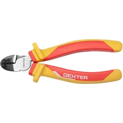 Merkloze zijsnijtang 160 mm, geïsoleerd 1000V, voor kabels tot 6 mm²