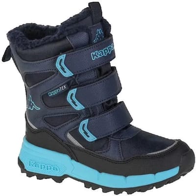 Kappa unisex kinderlaarzen winterschoenen gevoerd blauw 260902K