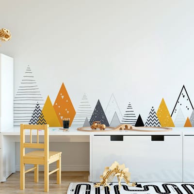 Kinderstickers van Scandinavische bergen, Zolka, 100 x 170 cm
