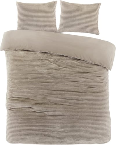 Papillon Dorit - Dekbedovertrek - Tweepersoons - 200x200/220 cm - Zand