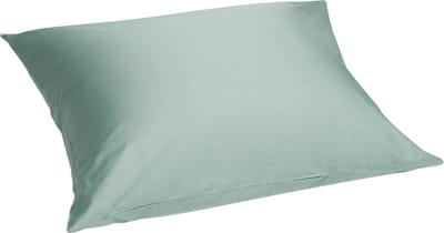 Yumeko kussensloop katoensatijn zeegroen 50x60 - Bio, eco & fairtrade - 1 stuk