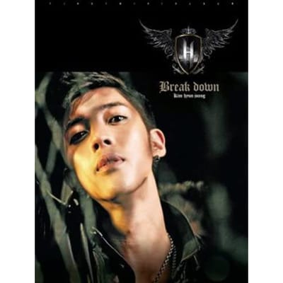 CD KIM HYUN JOONG (SS501 LEIDER) - BREAK DOWN-1e Mini-Album (Koreaans E Zuid-Korea Pop Gebruikt