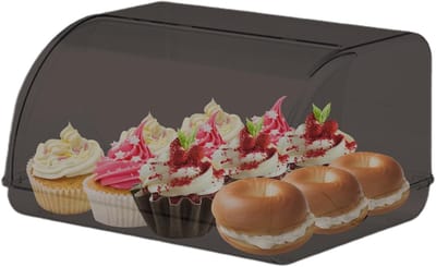 Broodtrommel Keuken - Opslag voor Brood - Brood Vers Houden - Stijlvol Decoratief - 30.5 x 27 x 17.5 cm