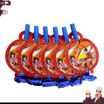 Décorations Naruto Cartoon Déco Anniversaire Bandeau Cadeaux de Fête Sac à Dos Affiche Vaisselle de Fête Jetable Nappe Assiettes Gobelets