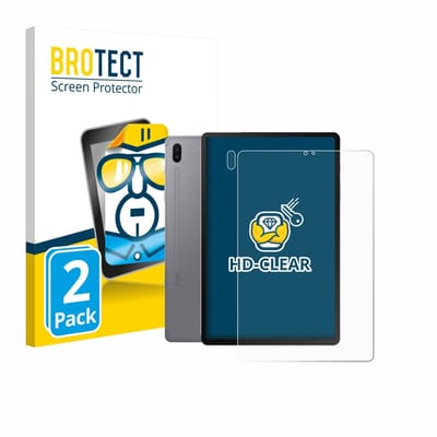 BROTECT - Screenprotector voor Samsung Galaxy Tab S6 2020 (Voor+Camera) - Folie Beschermfolie transparant 2 Stuks
