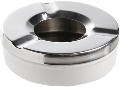 Benson Terrasasbak - RVS - 9,5 x 3,2 cm - rond - asbak