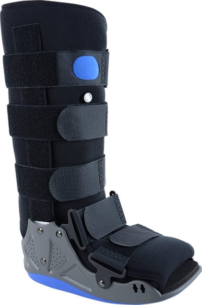 Thuasne LigaStep TD Air Walker Long - Postoperatieve Enkelbrace - Loopschoen - Walker - Immobilisatie - Maat XS Zwart