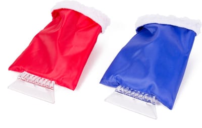 Benson IJskrabber met handschoen - Kleurenmix - Praktisch en handig - Winterklaar