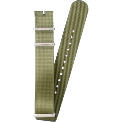 Longines L682146186 Heritage Military band