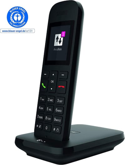 Draadloze Telefoon - Huistelefoon DECT - Thuis Bellen - Babyfoon Functie - 100 Contacten - Zwart