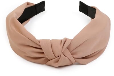Knoop Diadeem / Haarband - Poederroze | Polyester | Fashion Favorite