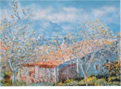 Claude Monet - Antibes - Kunstposter - 40x50 cm