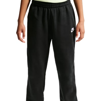 Nike Club Oversized Broeken Kinder - Zwart - Maat 137 - 147 CM
