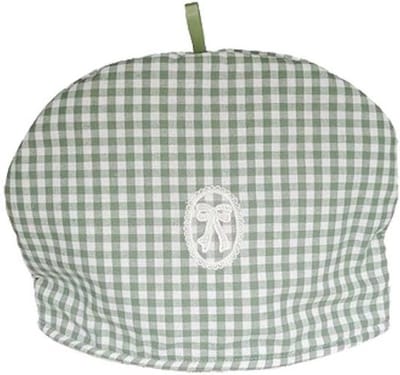 Handgemaakte Katoenen Theepot Cosy met Vintage Bloemenpatroon voor Dubbele Isolatie en Warmtebehoud