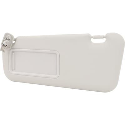 Zijzonneklep Grijs Krasbestendig Anti-Reflectie Zonwering voor 3 BL Tweede Generatie 2010 tot white