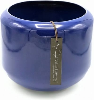 Blauwe pot Kopenhagen D21xH22