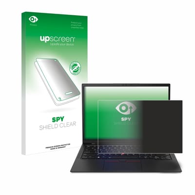 upscreen - privacy screenprotector voor Lenovo ThinkPad X1 Carbon 14" Gen 11 - Folie Beschermfolie Blauwlichtfilter