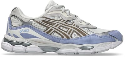 Asics Gel-NYC Cream Cloud Grey Blue - maat EU 38 - 1203A953-100 - grijs - blauw - beige - lage sneakers - unisex