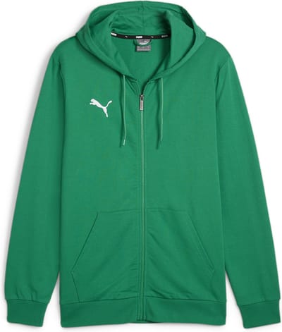 PUMA teamGOAL Casuals herenjack met capuchon, sweatshirt pullover 658595 groen