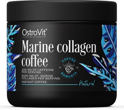 OstroVit - Koffie met Marine Collageen - 150 g - Coffee with Marine Collagen - natural