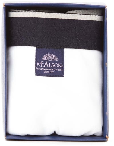 McAlson Boxershort - Classic White M