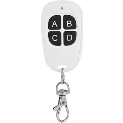 Geschikt voor afstandsbedieningen van garagedeuren, 4-kanaals 433MHz draadloze zender, geschikt voor leercode 1527.