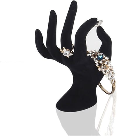 Sieraden Organizer - Display Houder - Sieraden Tonen - Hand Vorm - 1 Stuk - Transparant