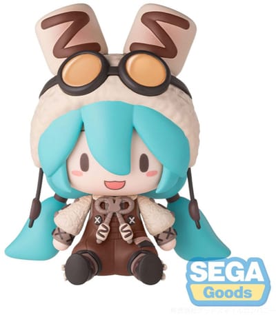 SEGA Character Vocal Series 01: Hatsune Miku Fuwa Petit Chibi Figure Hatsune Miku Marshmallow Hot Cocoa 10 cm Mini-Figuur