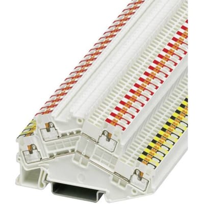 Phoenix Contact 3214663 Doorgangsklem 2-etages 7 mm Spanveer Wit 50 stuk(s)
