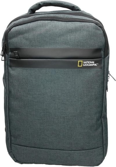 National Geographic Laptop Rugzak / Rugtas / Schooltas - 15 inch - Stream - Grijs - Antraciet
