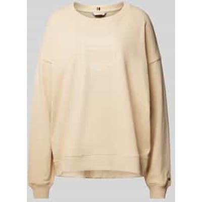 Oversized sweatshirt met ronde hals