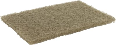 Schuurvlies set à 10 stuks 230 x 150 x 8 mm beige voor handpad